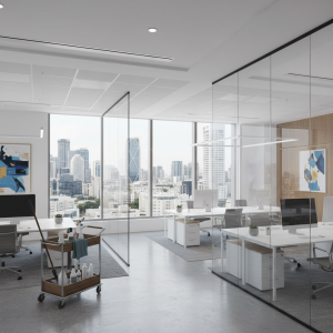 מעבר למבריק: כיצד מרחב עבודה נקי בלב רמת גן מעצב את תדמית העסק שלך